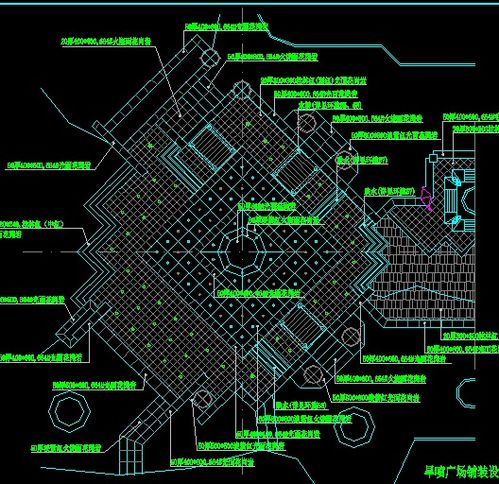 免費獲取旱噴廣場景觀施工圖紙 園林綠化設計與施工的基石